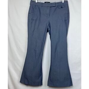 Body By Victoria Women's Size 8 Blue The Christie Flare Leg 70s Pants